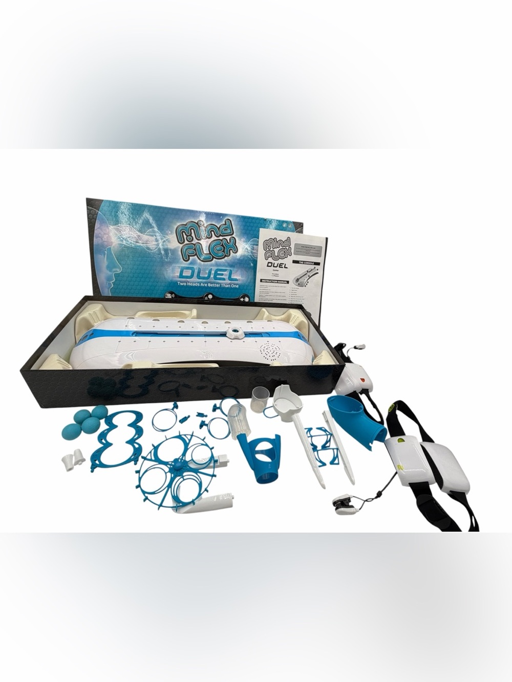 MindFlex Duel Game Mattel 2010 Mind Flex Think Move *TESTED*.